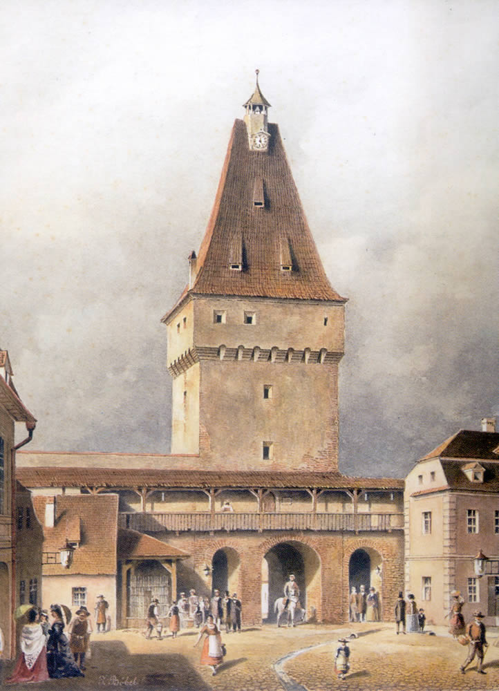 Poarta Cisnadiei, 1846, J. Böbel
