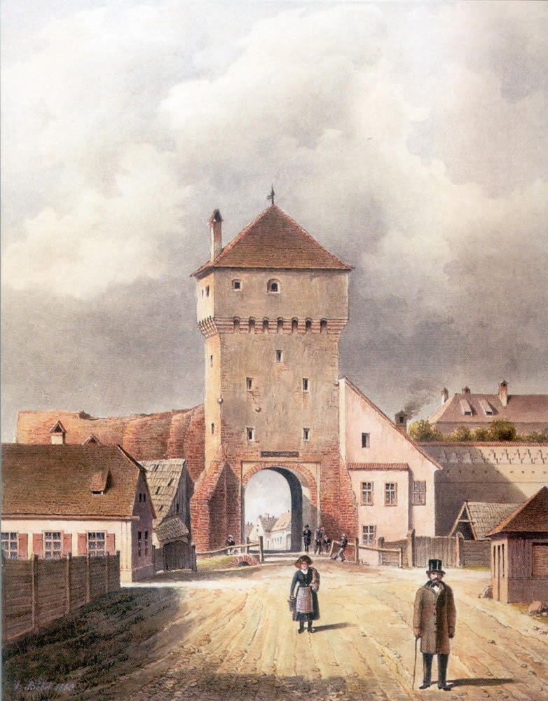 Poarta Elisabeta, 1859, J. Böbel